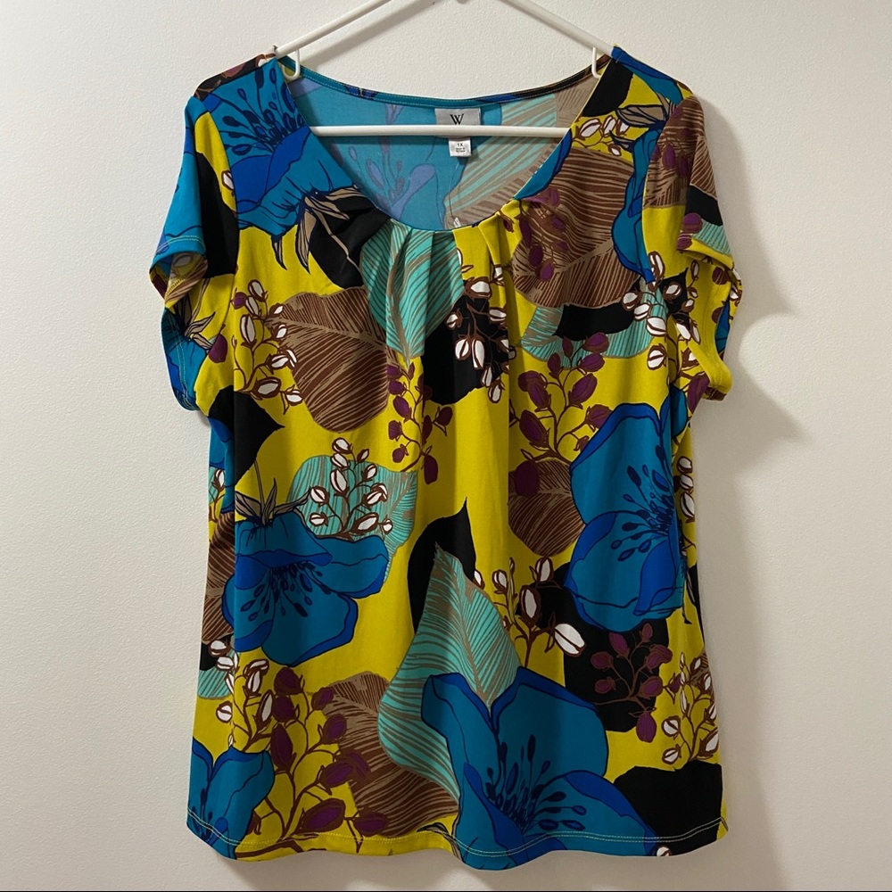 Worthington short sleeve blouse